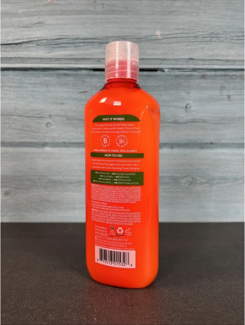 Cantu Shea Butter Sulfate Free Hydrating, Cream Conditioner, 13.5 oz